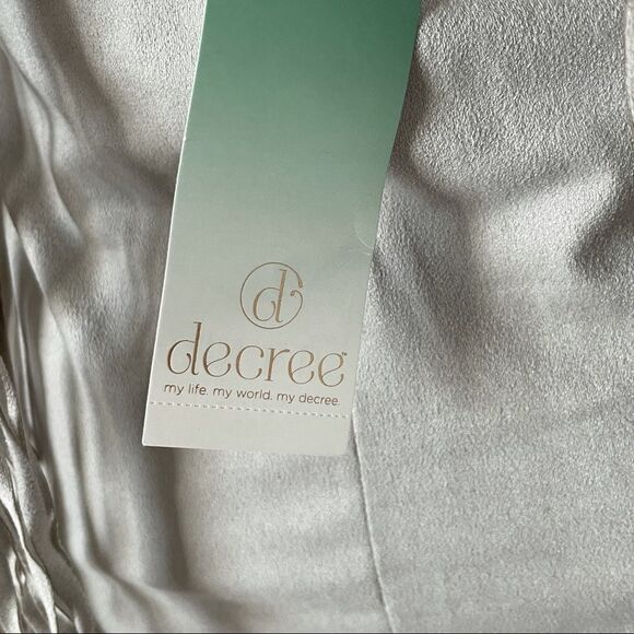 NWT Decree Fringe Mini Tank Dress Gray Size X-Small - Picture 8 of 14